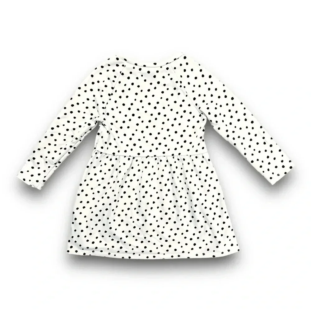 Old Navy | Long Sleeve Cotton Dress (S) ⚫️⚪️⚫️